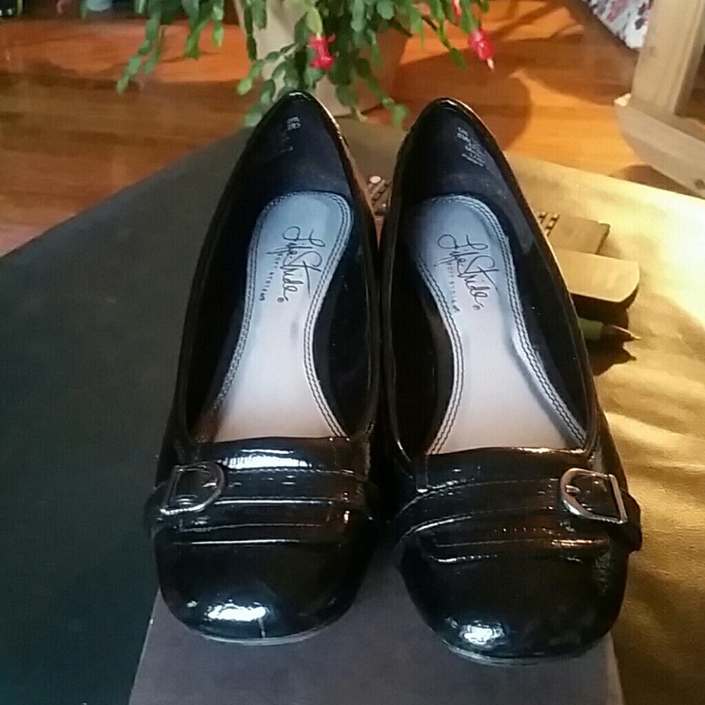 Black heels